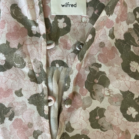 Wilfred Ava Floral Blouse in Pink and green - Picture 6 of 8